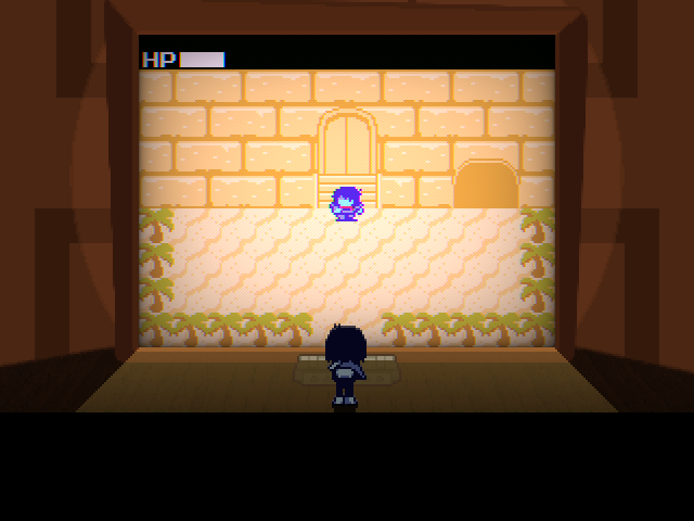 the desert area of the minigame
